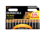 Duracell Baterie Basic AA/LR6 12szt blister Duracell