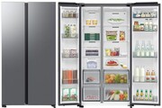 Lodówka Side By Side SAMSUNG RS70F65QETEO AI No Frost 178,6cm Szczotkowana Stal Nierdzewna Kostkarka Twistowa 655L RS70F65QETEO SAMSUNG