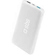 SBS POWERBANK SBS 10.000 mAh 2xUSB Biały # SBS