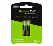 Green Cell 2x AAA HR03 800mAh Green Cell