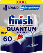Finish FINISH Quantum 60szt All in 1 Lemon kapsułki do zmywarki Finish