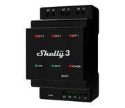Shelly 3-kanałowy przekaźnik na szynę DIN Pro 3 WIFI Shelly