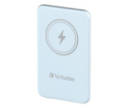 Verbatim Charge 'n' Go Magnetic Wireless Power Bank 5000mAh niebieski Verbatim