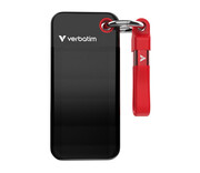 Verbatim Pocket SSD 2TB Black/Red Verbatim