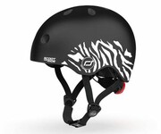 Scoot & Ride Kask Ochronny XXS-S dla dzieci 1-5 lat Zebra Scoot Ride Kask Ochronny XXS-S dla dzieci 1-5 lat Zebra Scoot & Ride