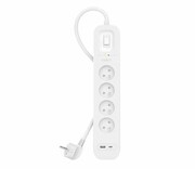 BELKIN SurgePlus 4xFR 1xUSB-A 1xUSB-C 525J 2M SurgePlus 4xFR 1xUSB-A 1xUSB-C 525J 2M BELKIN