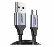 UGREEN US288 Kabel USB do USB-C QC3.0 0,25m z aluminiową wtyczką 6957303861248 US288 Kabel USB do USB-C QC3.0 0 25m z aluminiową wtyczką 6957303861248 UGREEN