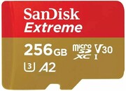 Karta pamięci SANDISK microSD 256GB 190MB/s SDSQXAV-256G-GN6MA microSD 256GB 190MB/s SDSQXAV-256G-GN6MA SANDISK