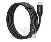 Orico CDX 100W 5A Power Delivery USB-C - USB-C 1m - czarny ORICO-CDX-100CC-BK-BP-HU CDX 100W 5A Power Delivery USB-C - USB-C 1m - czarny ORICO-CDX-100CC-BK-BP-HU Orico