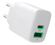 Green Cell PowerSource Duo30 30W USB-C USB-A Power Delivery biały Green Cell