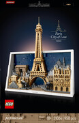 LEGO ARCHITECTURE 21064 Paryż — miasto miłości LEGO