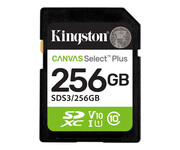 Kingston 256GB SDXC Canvas Select Plus Gen3 Kingston