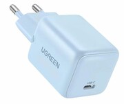 UGREEN Ładowarka sieciowa X512 20W GaN 1x USB-C - niebieska 6941876255559 Ładowarka sieciowa X512 20W GaN 1x USB-C - niebieska 6941876255559 UGREEN