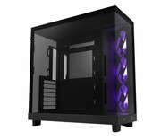 NZXT OBUDOWA KOMPUTEROWA NZXT H6 FLOW RGB MIDI TOWER Z OKNEM CZARNA CC-H61FB-R1 NZXT OBUDOWA KOMPUTEROWA NZXT H6 FLOW RGB MIDI TOWER Z OKNEM CZARNA CC-H61FB-R1 NZXT