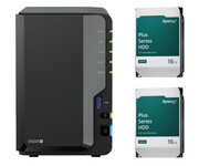 Synology DS225+ (2x 16TB HDD HAT3310-16T) Synology