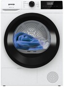 GORENJE D2HNE9D/PL 9 kg z pompą ciepła AutoDry ExtraHygiene AntiCrease Program szybki 30’ Suszarka D2HNE9D/PL GORENJE