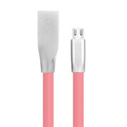 VIGGO DESIGN USB-microUSB 1m Różowy VIGGO DESIGN