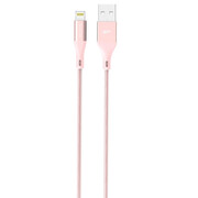 Silicon Power Kabel USB-Lightning MFI Silicon 1m w otulinie różowy # Silicon Power