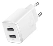 Baseus Ładowarka sieciowa 2x USB-A 10.5W 2A Baseus