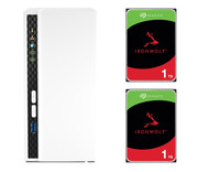 QNAP TS-233 (2x 1TB HDD IRONWOLF) QNAP