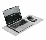 Deltahub Minimalistic Desk Pad - Light Grey - S Minimalistic Desk Pad - Light Grey - S Deltahub