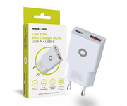 Mobile Origin GaN 30W Slim Charger TÜV MO16 USB-A + USB-C Mobile Origin