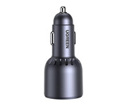 UGREEN Ładowarka samochodowa EC703 USB + 2x USB-C 75W czarna UGREEN