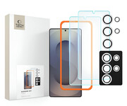 Tech-Protect Supreme Set 3-Pack do Samsung Galaxy S25 Ultra Clear Tech-Protect