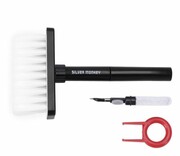 SILVER MONKEY Zestaw do czyszczenia klawiatury i słuchawek 3w1 Zestaw do czyszczenia klawiatury i słuchawek 3w1 SILVER MONKEY