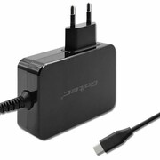 QOLTEC Ładowarka GaN Power Pro | 1xUSB-C | 100W | 5-20V | 3-5A | Czarna 52388 Ładowarka GaN Power Pro 1xUSB-C 100W 5-20V 3-5A Czarna 52388 QOLTEC