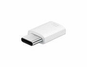 SAMSUNG ADAPTER micro USB na USB-C Bialy ADAPTER micro USB na USB-C Bialy SAMSUNG