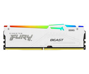 Kingston FURY 32GB (1x32GB) 6000 CL30 Beast RGB Biały Kingston FURY