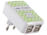 Arkas LADOWARKA SIECIOWA RECO 4xUSB Biala Arkas