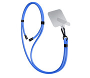 3mk Sznurek do Etui EasyClip Blue (black) 3mk