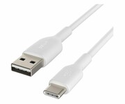 BELKIN Kabel USB-A na USB-C, 1m, biały CAB001BT1MWH Kabel USB-A na USB-C 1m biały CAB001BT1MWH BELKIN