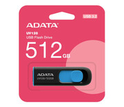 ADATA 512GB DashDrive UV128 czarno-niebieski (USB 3.2) ADATA