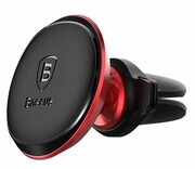 BASEUS Magnetyczny uchwyt samochodowy do kratki (czerwony) C40141201913-00 Magnetyczny uchwyt samochodowy do kratki (czerwony) C40141201913-00 BASEUS