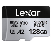 Lexar 128GB microSDXC Silver Plus UHS-I U3 A2 V30 Lexar