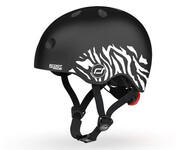 Scoot & Ride Kask Ochronny XXS-S dla dzieci 1-5 lat Zebra Scoot & Ride