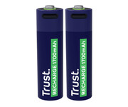 Trust 2x AA - ładowanie USB-C Trust