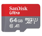 Sandisk 64GB microSDXC Ultra 140MB/s A1 C10 UHS-I U1 Sandisk