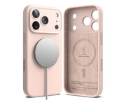 Ringke Silicone Magnetic Magsafe do Iphone 17 Pro Max Pink Sand Ringke
