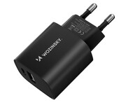 Wozinsky Ładowarka sieciowa USB-A USB-C 20W czarna WGWCB Wozinsky