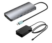i-tec USB-C Nano 3x Display Dock 2x HDMI +USB-C video +Charger140W i-tec