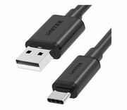 UNITEK Kabel USB-A - USB-C 25cm Y-C480BK Kabel USB-A - USB-C 25cm Y-C480BK UNITEK