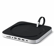 Satechi Aluminum Hub Mac Mini (USB-C, 3xUSB-A, micro/SD) (silver) Aluminum Hub Mac Mini (USB-C 3xUSB-A micro/SD) (silver) Satechi
