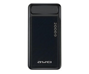 AWEI P6K 20000mAh czarny/black 2xUSB/Micro-USB AWEI