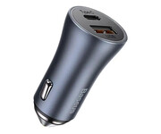Baseus Golden Contactor Pro Car Charger U+C 40W Gray Baseus