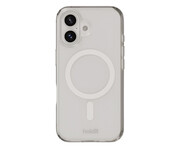 Holdit MagSafe Case iPhone 16 White/Transparent Holdit