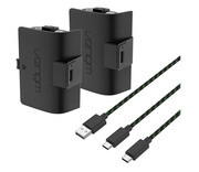 Venom XSX Podwójny akumulator + kabel 3m - Czarny Venom